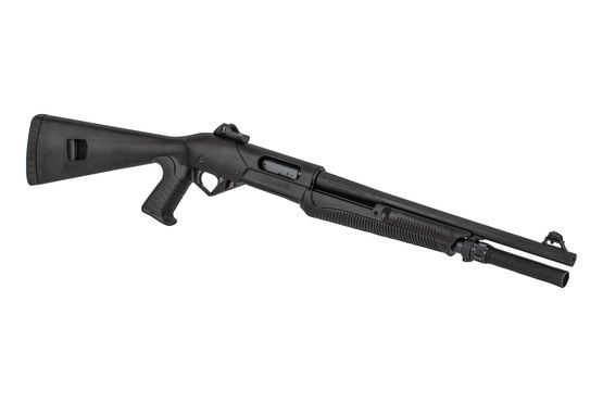 Benelli LE SuperNova Tactical Pump-Action Shotgun features an 8 round capacity and ghost ring sights